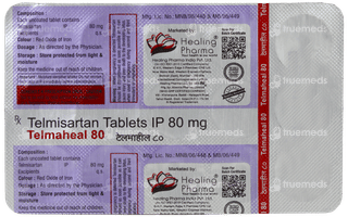 Telmaheal 80 Tablet 15